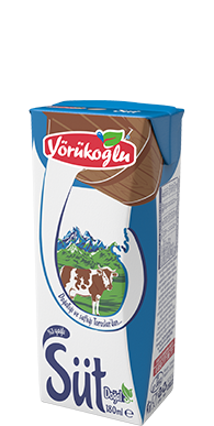180ml Yörükoğlu Süt %3 Yağlı